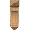 Ekena Millwork Westlake Arts and Crafts Smooth Bracket w/ Offset Brace, Western Red Cedar, 7 1/2"W x 18"D x 26"H BKT0806X18X26WTL03SWR - alternate 2